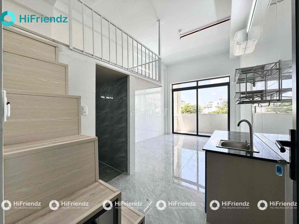 CHO THUÊ CĂN HỘ DUPLEX GIÁ RẺ GẦN CÁC TRƯỜNG ĐẠI HỌC NGAY BÌNH THẠNH