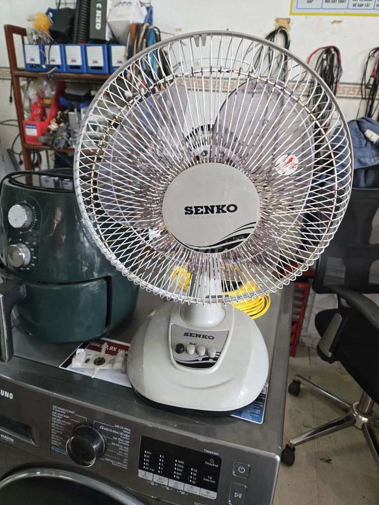 Quạt bàn Senko B102 Trắng. Mua bán Quạt tại Quận Ninh Kiều Cần Thơ được đăng bởi  Điện Lạnh Mekong hình 1