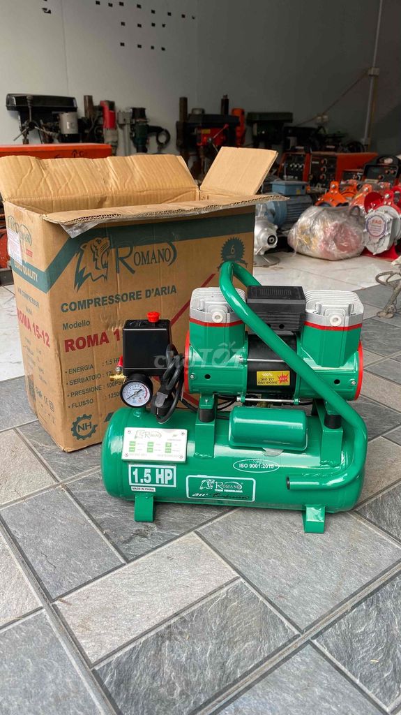 Máy nén khí Romano Roma 15-12. Mua bán Đồ chuyên dụng, Giống nuôi trồng tại Huyện Mê Linh Hà Nội được đăng bởi Nguyễn Hiệp hình 1