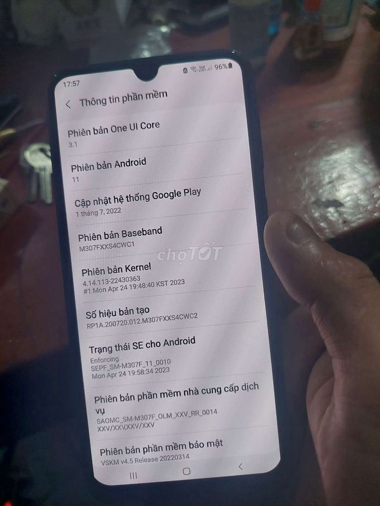 Samsung M30S 4GB/64GB Xanh. Mua bán Điện thoại tại Huyện Củ Chi Tp Hồ Chí Minh được đăng bởi sol hình 1