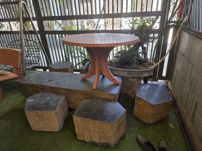 bàn ghế đá nguyên khối. Mua bán Bàn ghế tại Thành phố Thủ Đức Tp Hồ Chí Minh được đăng bởi Toản