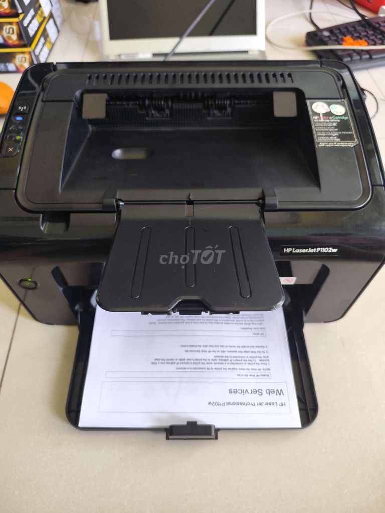 Máy in HP 1102W Đen Wifi. Mua bán Đồ dùng văn phòng tại Thành phố Bạc Liêu Bạc Liêu được đăng bởi LẦU BẠC LIÊU hình 1