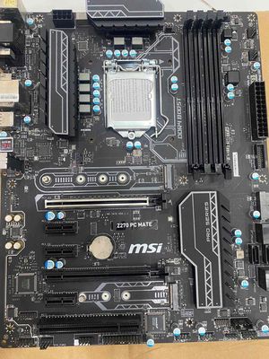 Main Msi Z270 PC Mate i7 7700 Ram Corsair 16G/3000. Mua bán Linh kiện (RAM, Card...) tại Quận 12 Tp Hồ Chí Minh được đăng bởi Anh Tuan