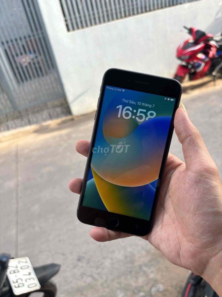 Apple iPhone 8 Plus Đen Mất vân tay. Mua bán Điện thoại tại Quận Ninh Kiều Cần Thơ được đăng bởi Thắng Lê hình 1