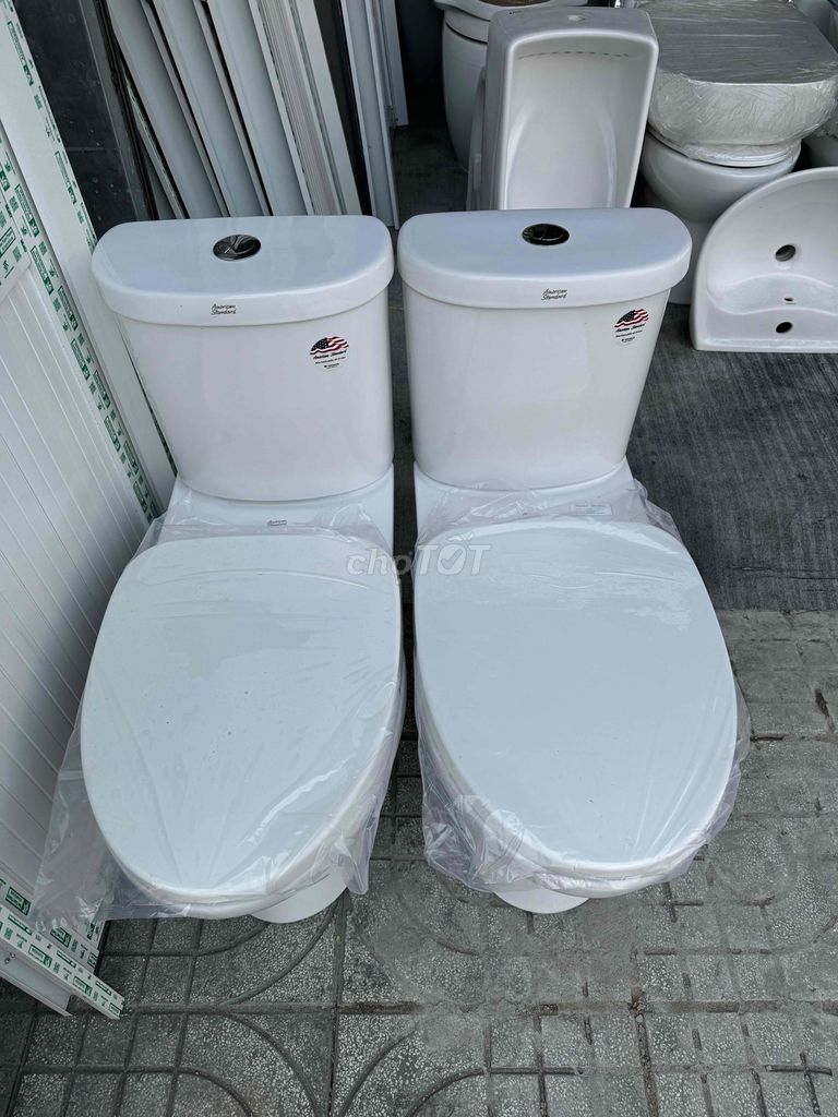 Bồn cầu american 2khối giá rẻ 🚽🚽🚽