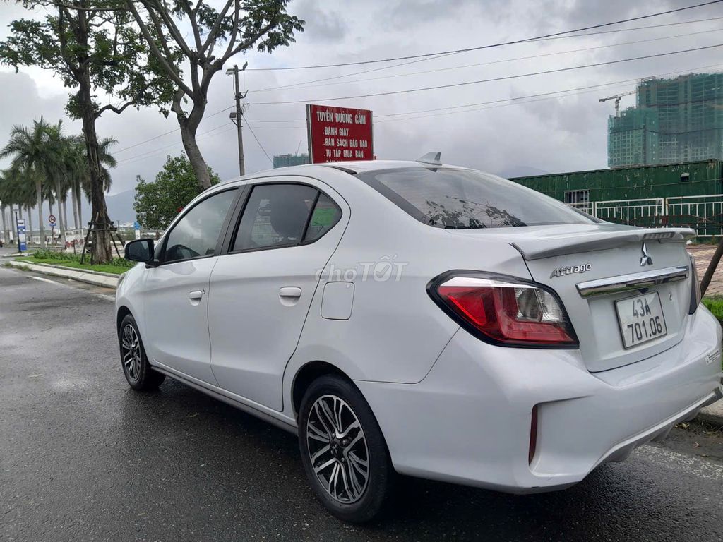 Mitsubishi Attrage CVT 2022 trắng, oddo 24.000 km. Mua bán Ô tô tại Quận Thanh Khê Đà Nẵng được đăng bởi JC Quang hình 5