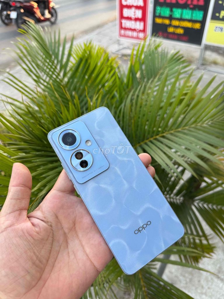 Oppo Reno 11F 5G 256GB Xanh 99%. Mua bán Điện thoại tại Huyện Châu Thành A Hậu Giang được đăng bởi Cầm Đồ Hải smartphone hình 1