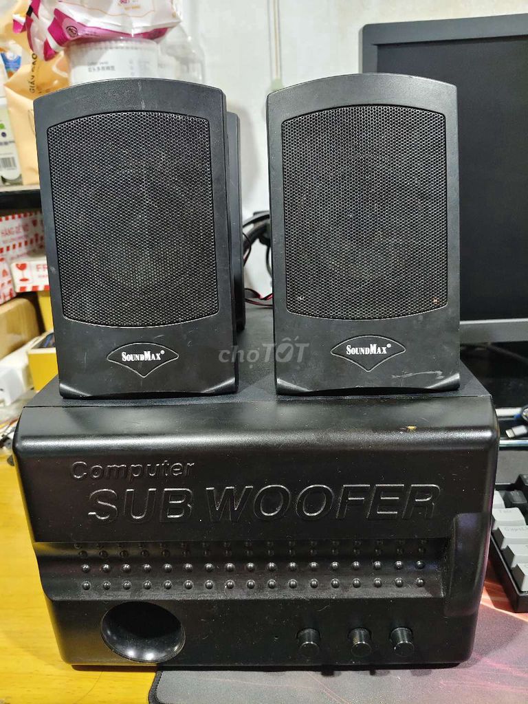 Loa vi tính SoundMax 4.1 Đen. Mua bán Tivi, Âm thanh tại Thành phố Mỹ Tho Tiền Giang được đăng bởi Trung Tin hình 1