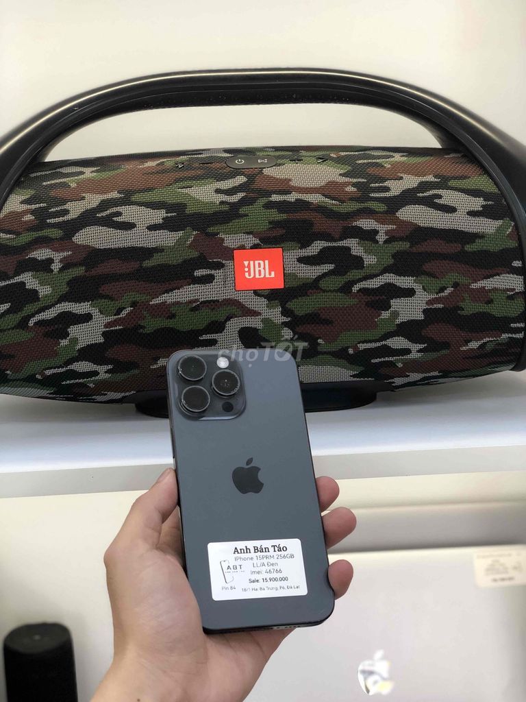 iPhone 15 Pro Max 256GB Đen LL/A. Mua bán Điện thoại tại Thành phố Đà Lạt Lâm Đồng được đăng bởi Sangggggg hình 1