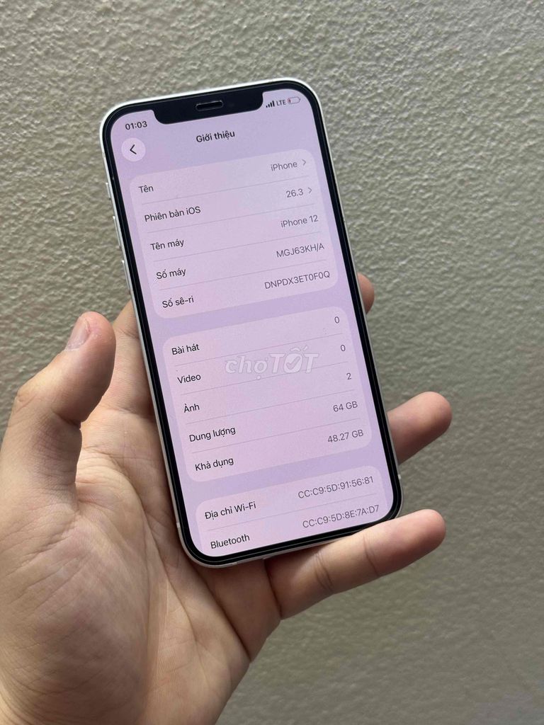 12 64gb zin all pin new 100. Mua bán Điện thoại tại Quận Long Biên Hà Nội được đăng bởi Minh hình 1