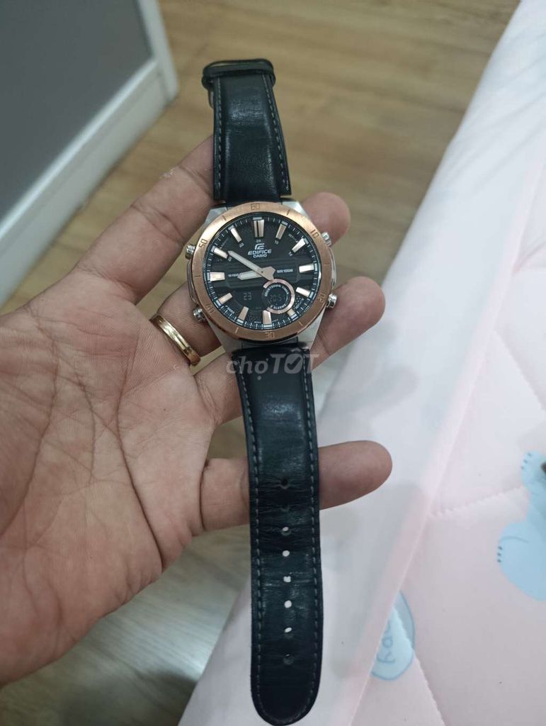 Casio Era 110L Edifice Dây da Đen Nam. Mua bán Đồng hồ tại Quận Bình Thạnh Tp Hồ Chí Minh được đăng bởi Phong hình 1