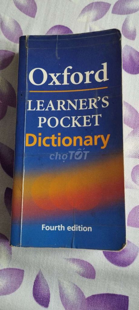 Từ điển Oxford Learners Pocket Dictionary. Mua bán Sách tại Thành phố Hải Dương Hải Dương được đăng bởi Thu Phương hình 1
