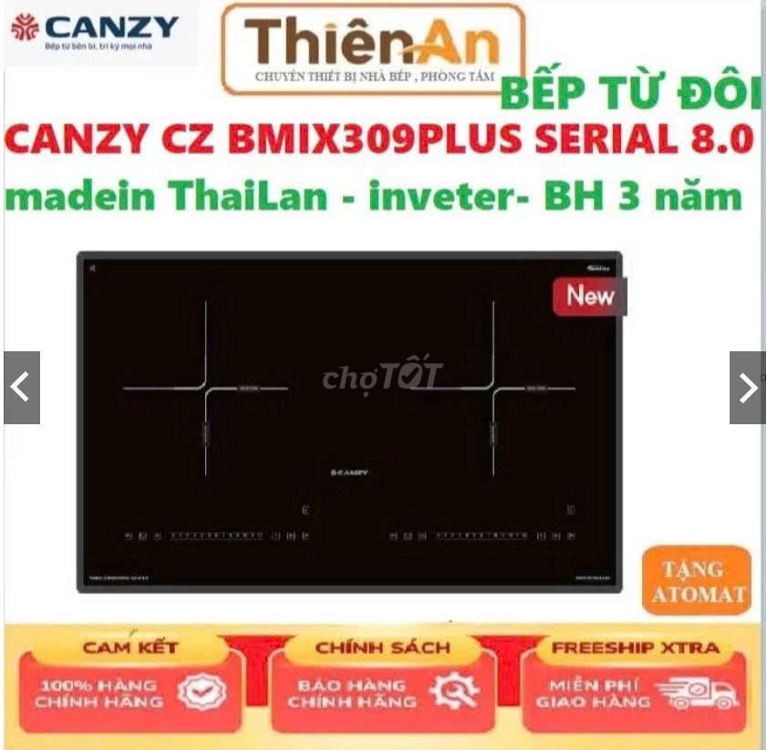 Bếp từ đôi Canzy CZ BMIX309PLUS. Mua bán Bếp, lò, đồ điện nhà bếp tại Quận Hà Đông Hà Nội được đăng bởi Bếp Gia An hình 1