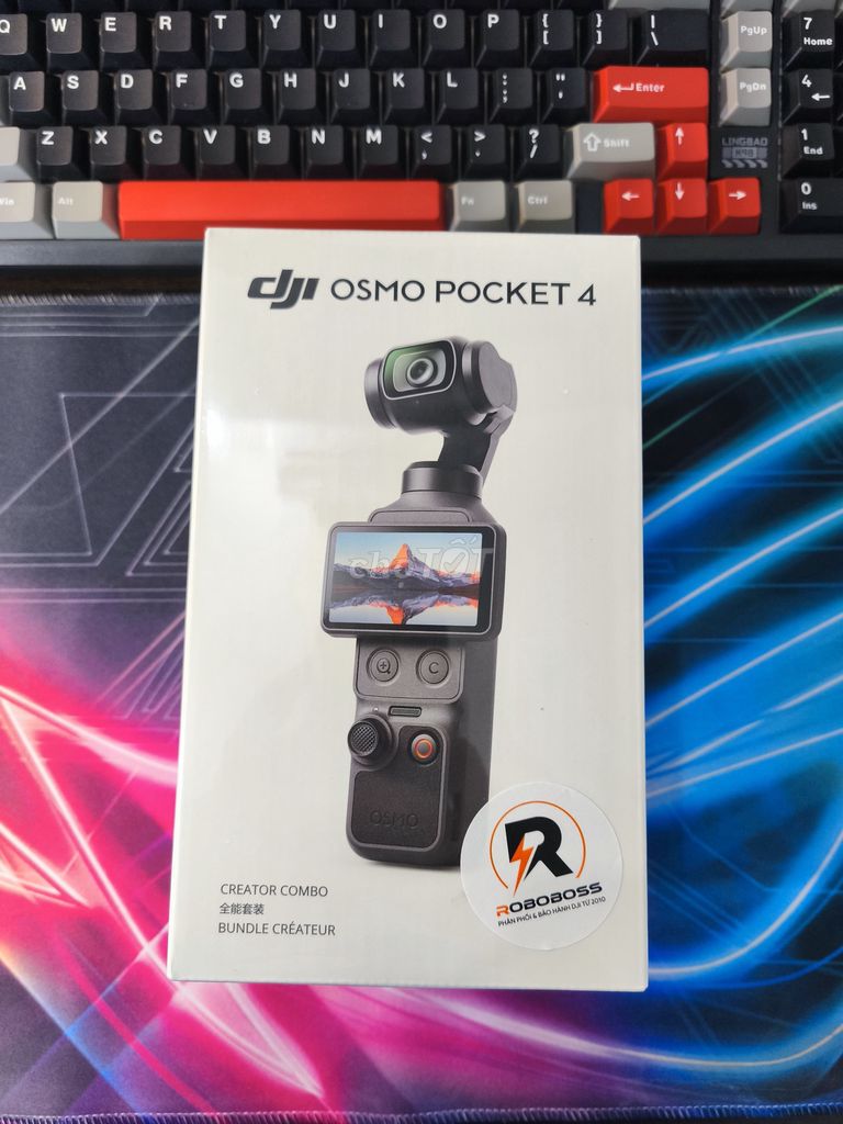 Osmo pocket 4 bản combo, new seal, kèm hóa đơn. Mua bán Máy ảnh, Máy quay tại Quận 3 Tp Hồ Chí Minh được đăng bởi Tuấn hình 1