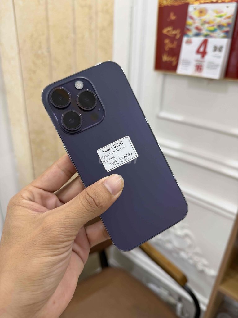 Apple iPhone 14 Pro 512GB Tím Zin Nét Tuyển Chọn ✅. Mua bán Điện thoại tại Quận Gò Vấp Tp Hồ Chí Minh được đăng bởi Icon Mobile hình 1