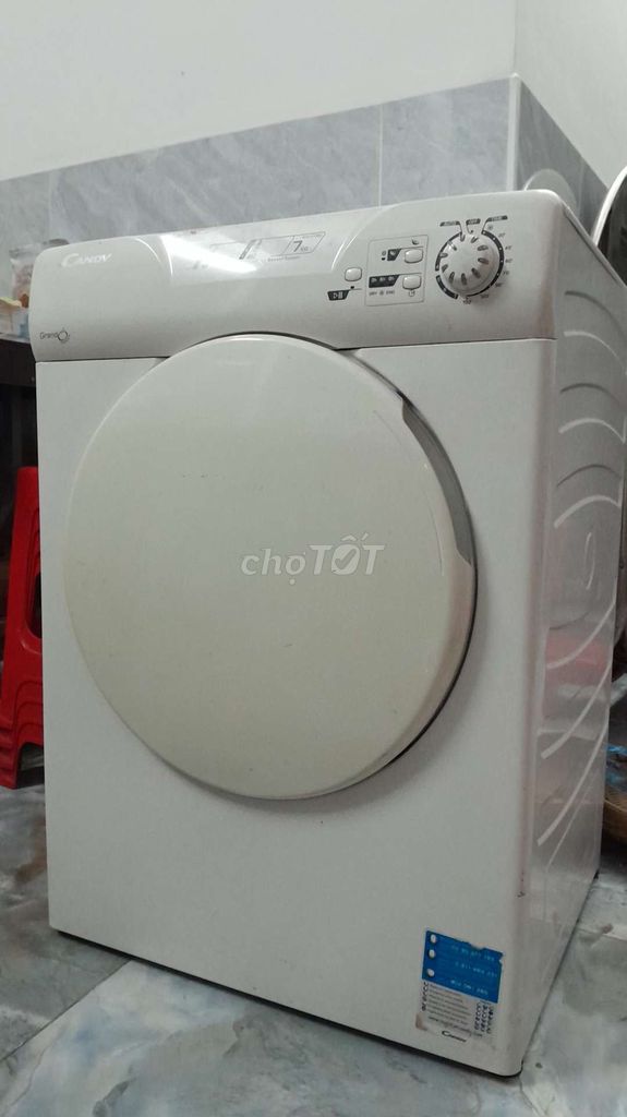 Máy sấy quần áo Candy 7kg Trắng 80% mới. Mua bán Máy giặt tại Huyện Hóc Môn Tp Hồ Chí Minh được đăng bởi Bùi Sơn hình 1