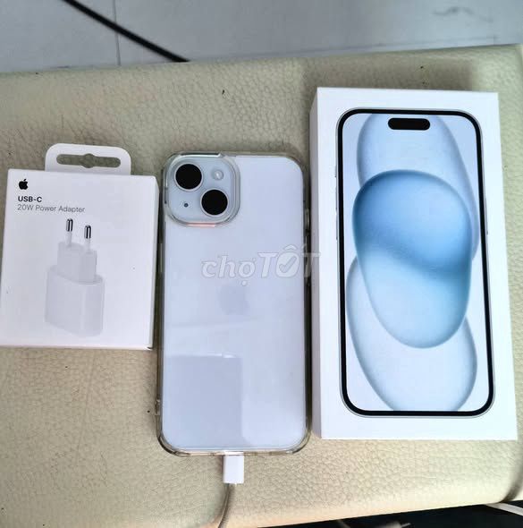 Apple iPhone 15 128GB Xanh 99% mới. Mua bán Điện thoại tại Quận 4 Tp Hồ Chí Minh được đăng bởi Hội Đồ Điện Tử hình 1