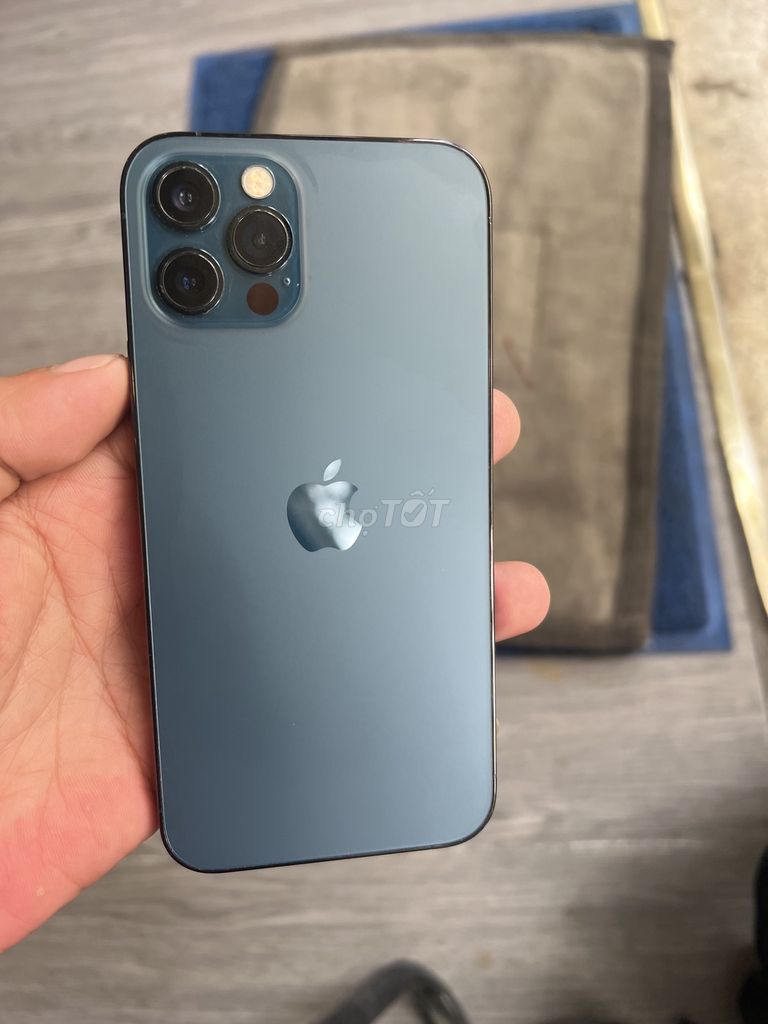 iPhone 12 Pro 128GB  QT màu xanh  pin đã thay 93% . Mua bán Điện thoại tại Quận Bình Thạnh Tp Hồ Chí Minh được đăng bởi Triệu VY hình 1