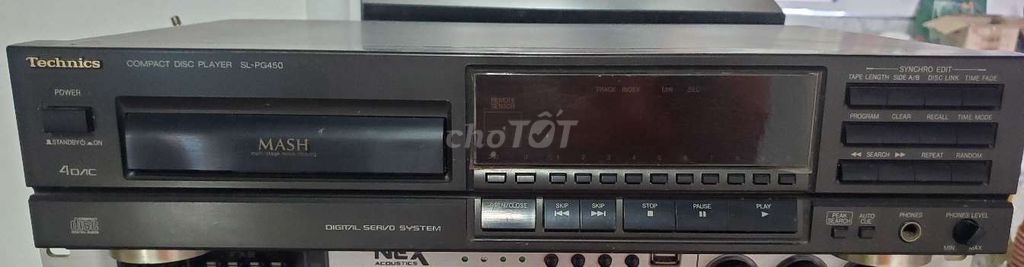 Technics SL-PG450 Đầu đĩa CD Đen . Mua bán Tivi, Âm thanh tại Quận Bình Thuỷ Cần Thơ được đăng bởi Huynh Tien hình 1