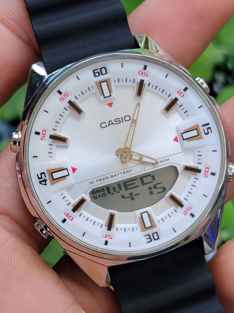 Đồng hồ Casio vỏ thép AMW-830 tràn viền đẹp ken . Mua bán Đồng hồ tại Huyện Nhơn Trạch Đồng Nai được đăng bởi hải  hình 1