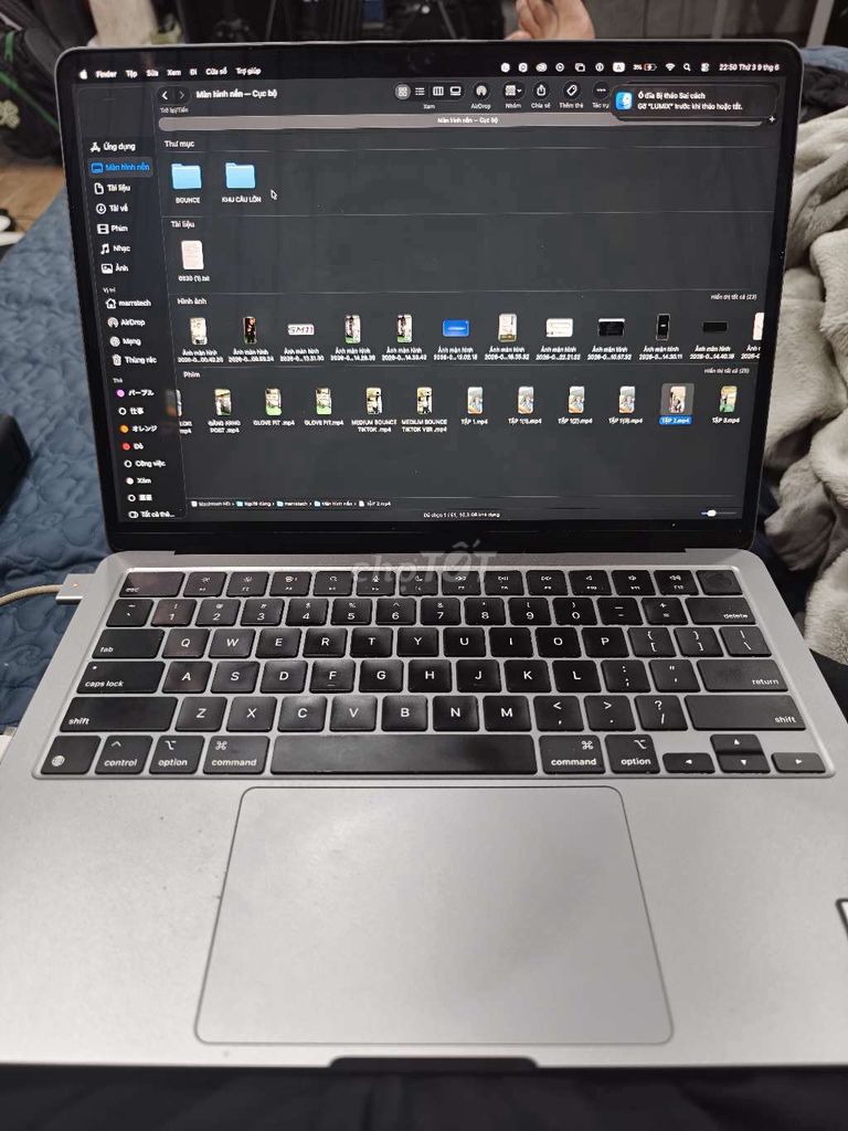 Apple MacBook Air M2 13 inch 16GB/256GB Xám. Mua bán Laptop tại Huyện Đông Anh Hà Nội được đăng bởi TUẤN VŨ hình 1