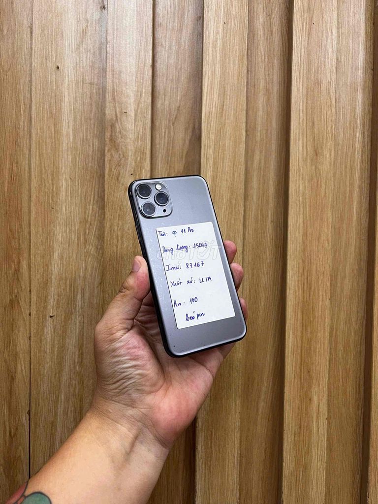 Apple iPhone 11 Pro 256GB Xám Nguyên bản. Mua bán Điện thoại tại Quận Đống Đa Hà Nội được đăng bởi HaNoiMobile HT  hình 1