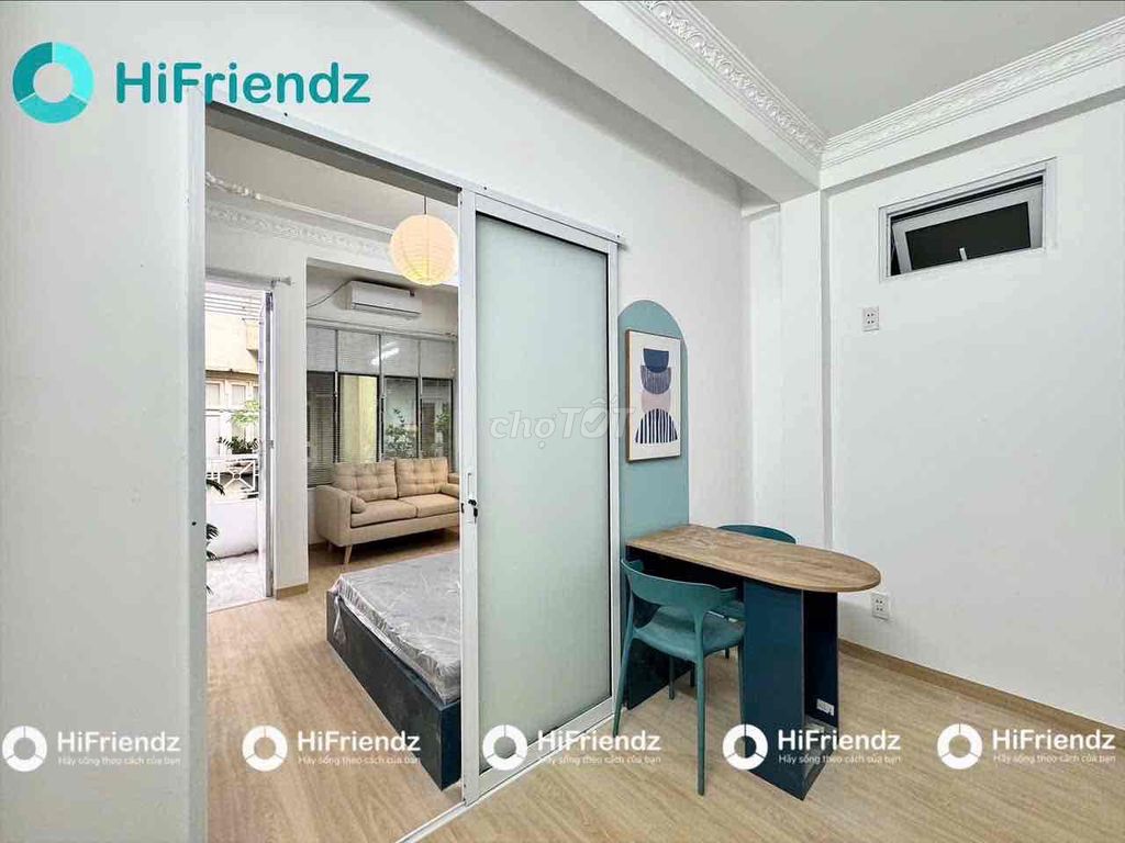 🎉CĂN HỘ 1PN BAN CÔNG FULL NỘI THẤT | NGAY CHỢ BÀN CỜ Q3