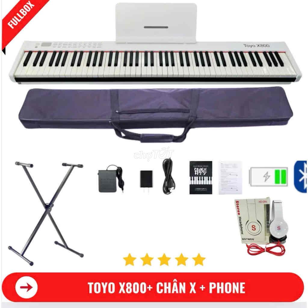 Đàn piano điện Toyo X800 Trắng đã qua sử dụng. Mua bán Nhạc cụ tại Quận Bình Tân Tp Hồ Chí Minh được đăng bởi Ngọc Hân hình 1