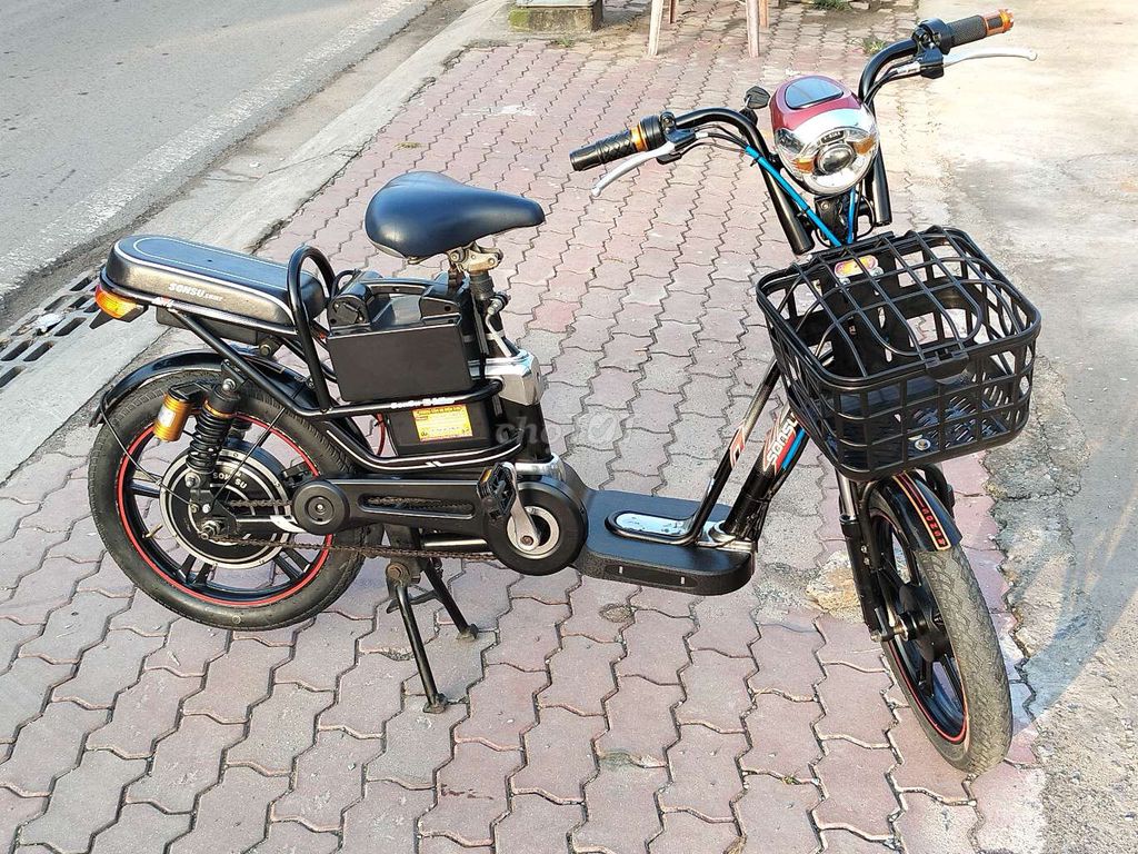 Xe đạp điện Sonsu Đen Đã sử dụng. Mua bán Xe điện tại Huyện Bình Chánh Tp Hồ Chí Minh được đăng bởi Nguyễn Thạnh hình 3