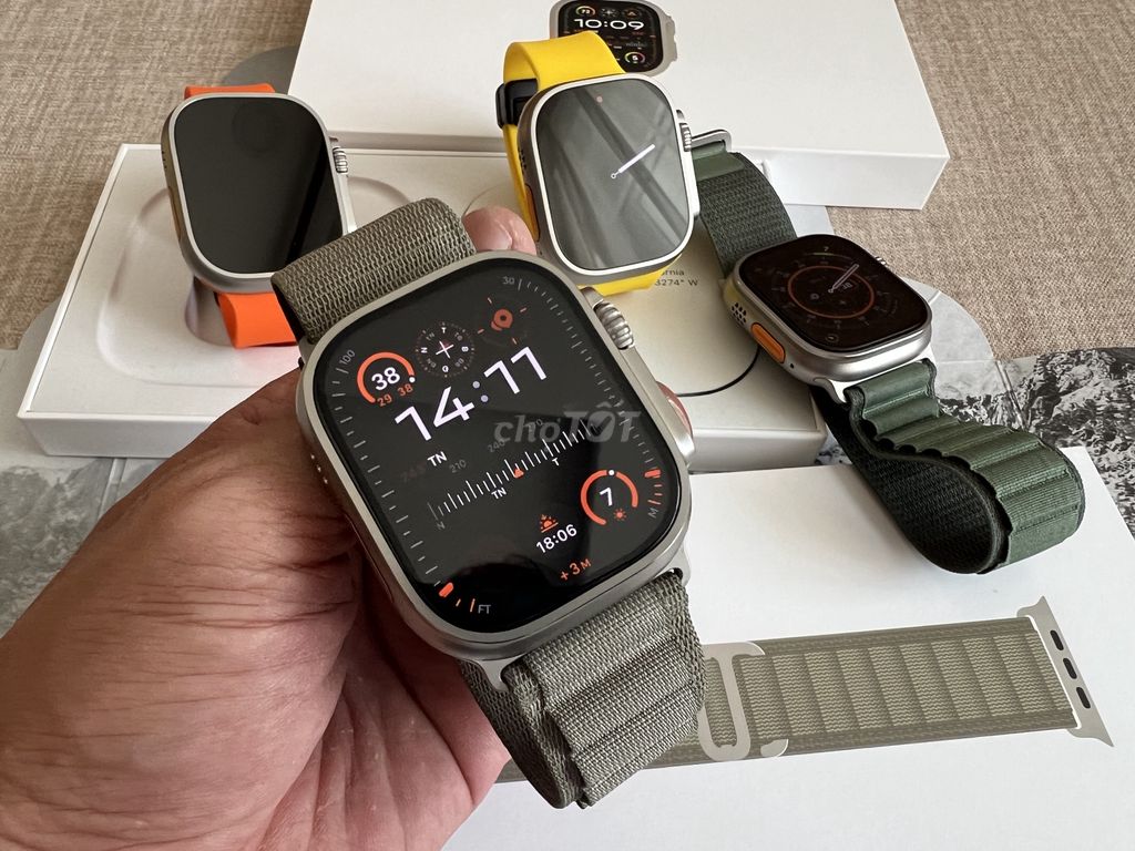 Vài cái Apple Watch Ultra 1 và Ultra 2 (Có Esim)