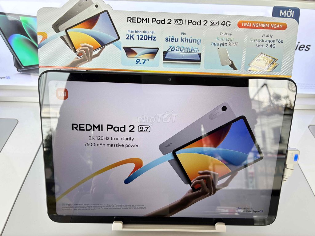 Xiaomi Redmi Pad 2 9.7 inch 4GB/128GB Like New. Mua bán Máy tính bảng tại Huyện Củ Chi Tp Hồ Chí Minh được đăng bởi Nhut Vo hình 1