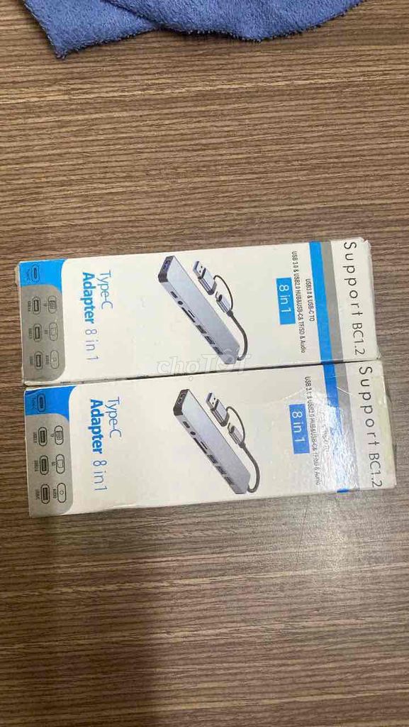 Bộ chuyển đổi Type-C Adapter 8 in 1. Mua bán Phụ kiện (Màn hình, Chuột...) tại Quận 5 Tp Hồ Chí Minh được đăng bởi lê hoàng khanh hình 1