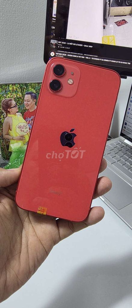 Apple iPhone 12 64GB Đỏ Đã sử dụng. Mua bán Điện thoại tại Quận 4 Tp Hồ Chí Minh được đăng bởi Nguyễn Nhân hình 1