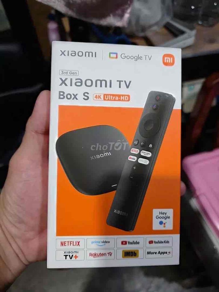 TV Box Xiaomi Mi Box S Gen 3. Mua bán Tivi, Âm thanh tại Thành phố Châu Đốc An Giang được đăng bởi Tên chưa cung cấp hình 1