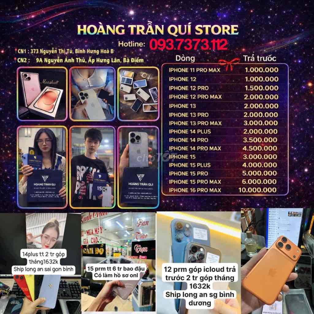 Apple iPhone 15 Pro Max 512GB Vàng. Mua bán Điện thoại tại Huyện Hóc Môn Tp Hồ Chí Minh được đăng bởi Bình Apple hình 1