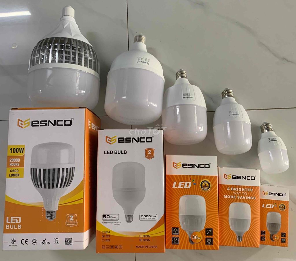 Bóng  đèn LED trụ: 10w, 20w, 30w, 50w, 65w,100w. Mua bán Đèn tại Quận Bình Thuỷ Cần Thơ được đăng bởi Led MinhMinh hình 1