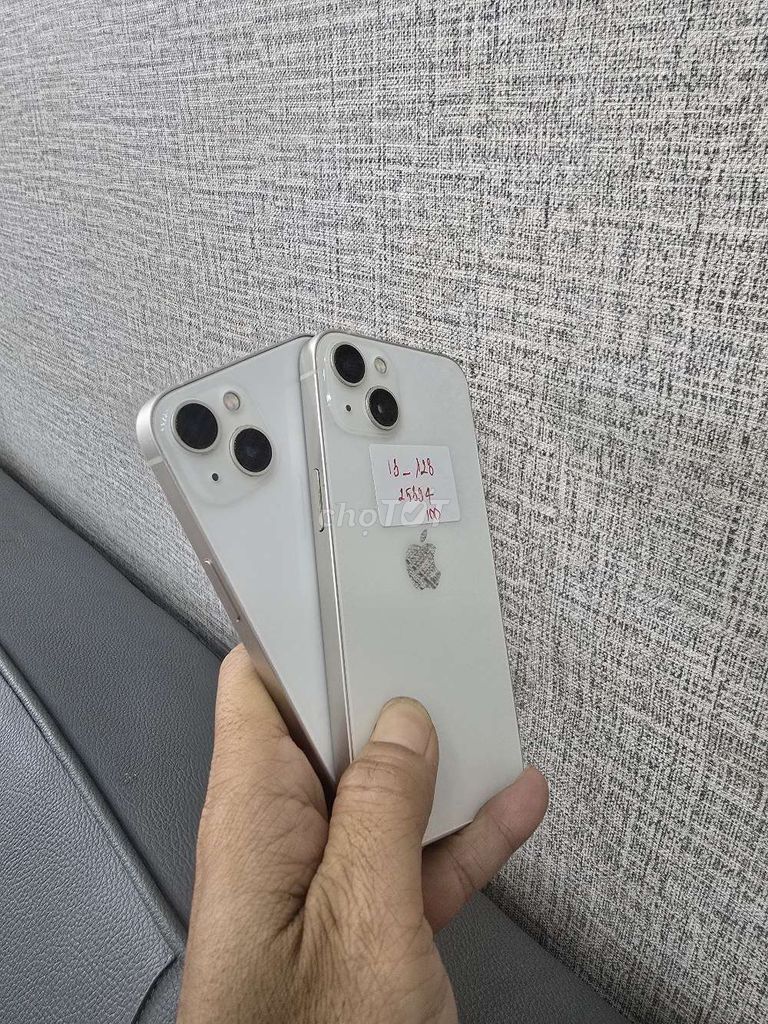 Apple iPhone 13 128GB Trắng Đã sử dụng. Mua bán Điện thoại tại Thành phố Buôn Ma Thuột Đắk Lắk được đăng bởi MNmobile hình 1