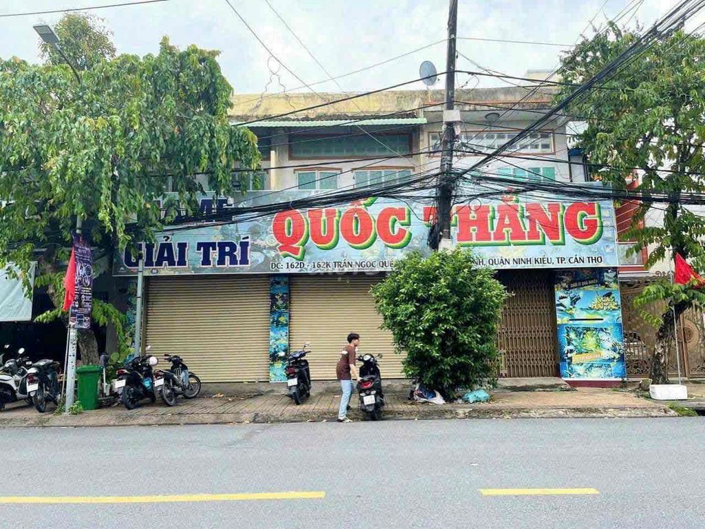 CHO THUÊ NHÀ MẶT TIỀN NGANG 13M ĐẦU ĐƯỜNG TRẦN NGỌC QUẾ KẾ BÊN 3/2