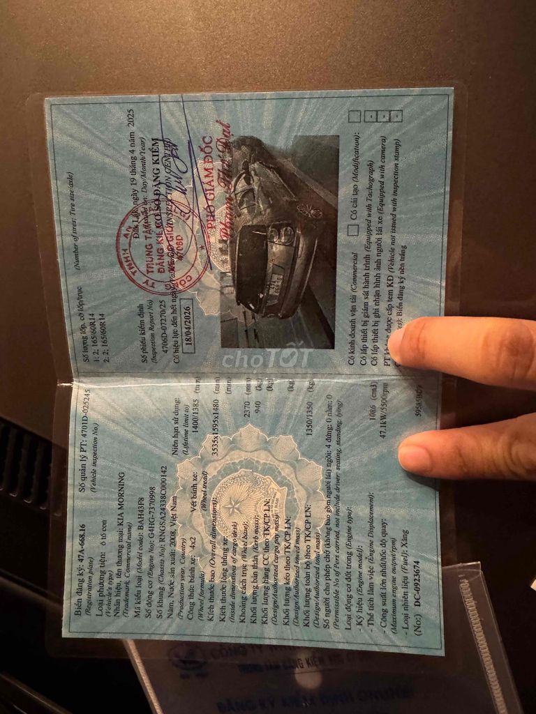 LÊN ĐỜI BÁN KIA MONING STD -Gốc Đắk Lắk Xe GĐ. Mua bán Ô tô tại Thành phố Buôn Ma Thuột Đắk Lắk được đăng bởi BLACK BMT hình 8