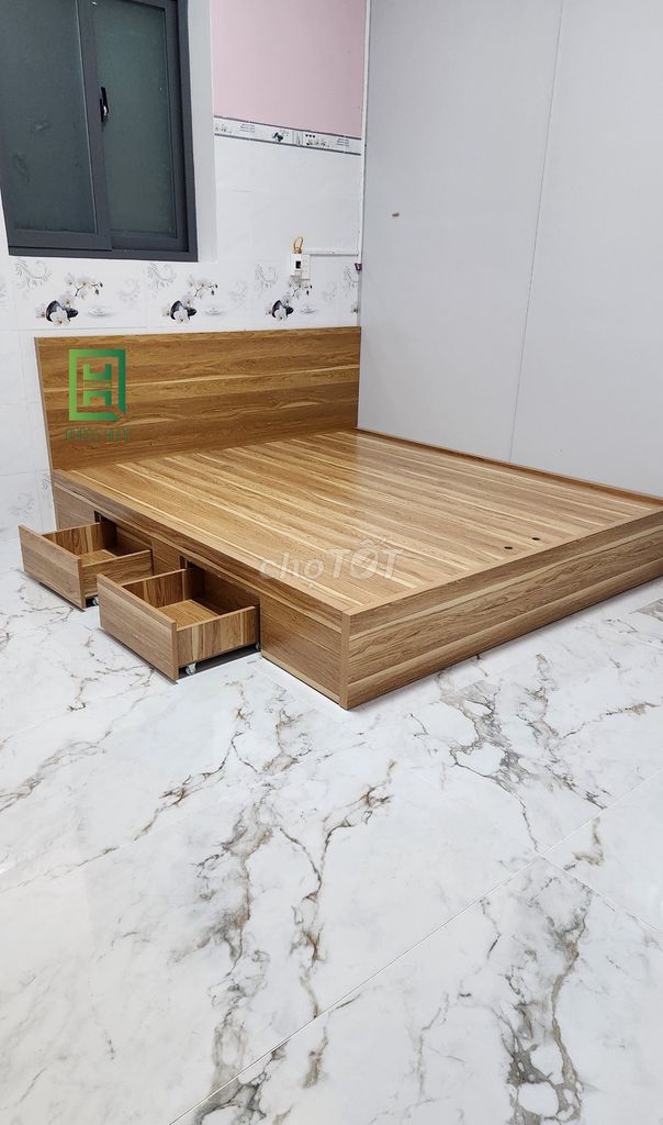 Giường ngủ 1m2x2m, 1m4x2m. Mua bán Giường, chăn ga gối nệm tại Quận 6 Tp Hồ Chí Minh được đăng bởi Nội Thất Quang Hùng TD hình 1