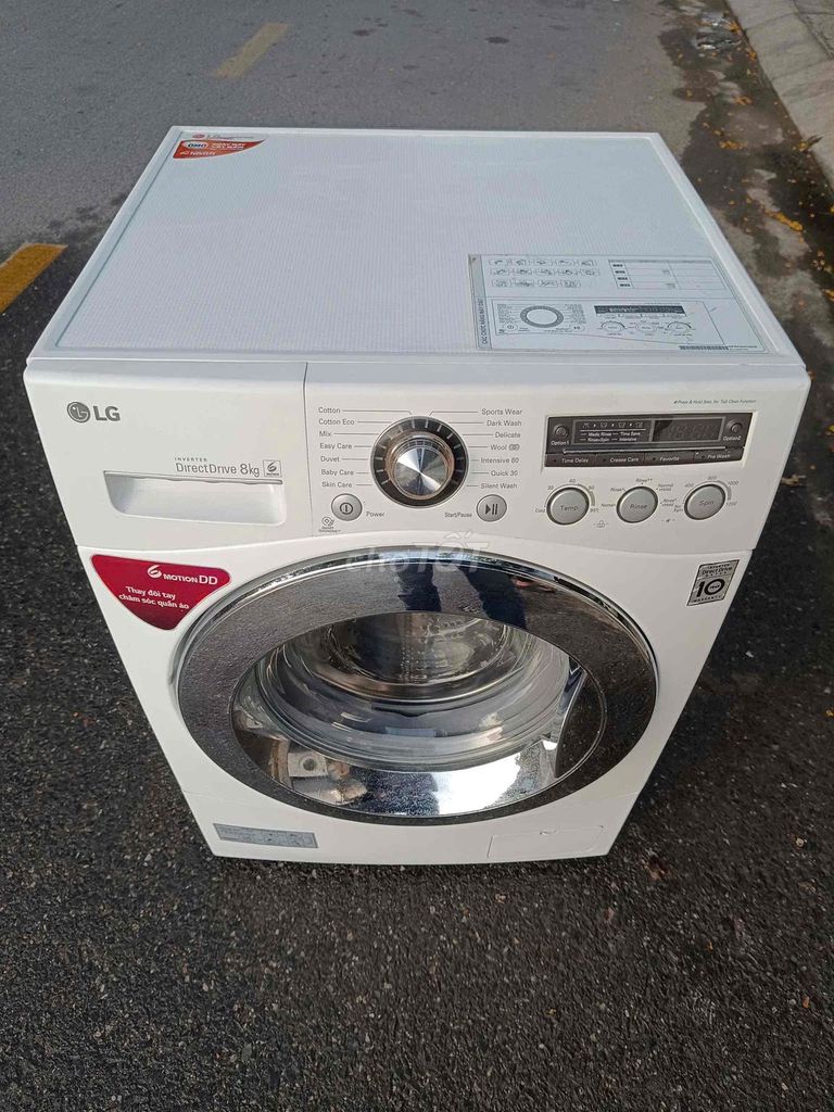 Máy giặt LG 8kg cửa trước. Mua bán Máy giặt tại Quận Ngũ Hành Sơn Đà Nẵng được đăng bởi Lê Thị Kim Chi hình 1