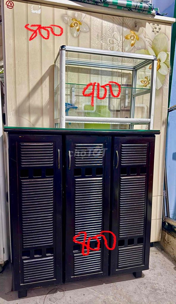 Tủ dép gỗ đen 3 cánh đã sử dụng. Mua bán Tủ, kệ gia đình tại Quận Bình Tân Tp Hồ Chí Minh được đăng bởi Chi Chi  hình 1