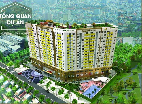 Chung cư Saigon Homes Bình Tân 48m² 1 PN
