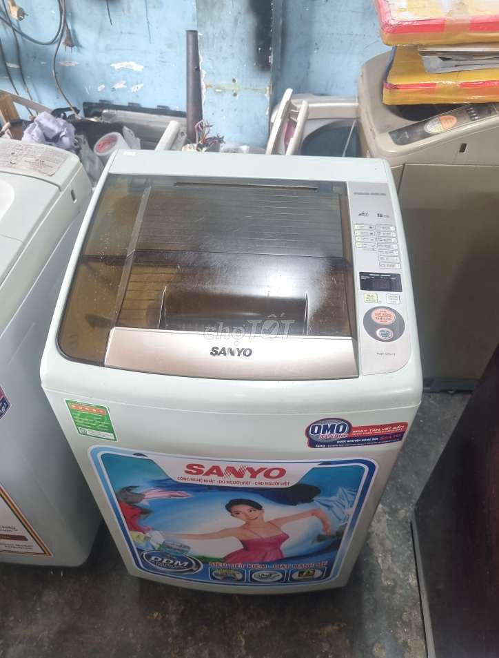 Thanh lý máy giặt Sanyo 7 kg chạy tốt có ship