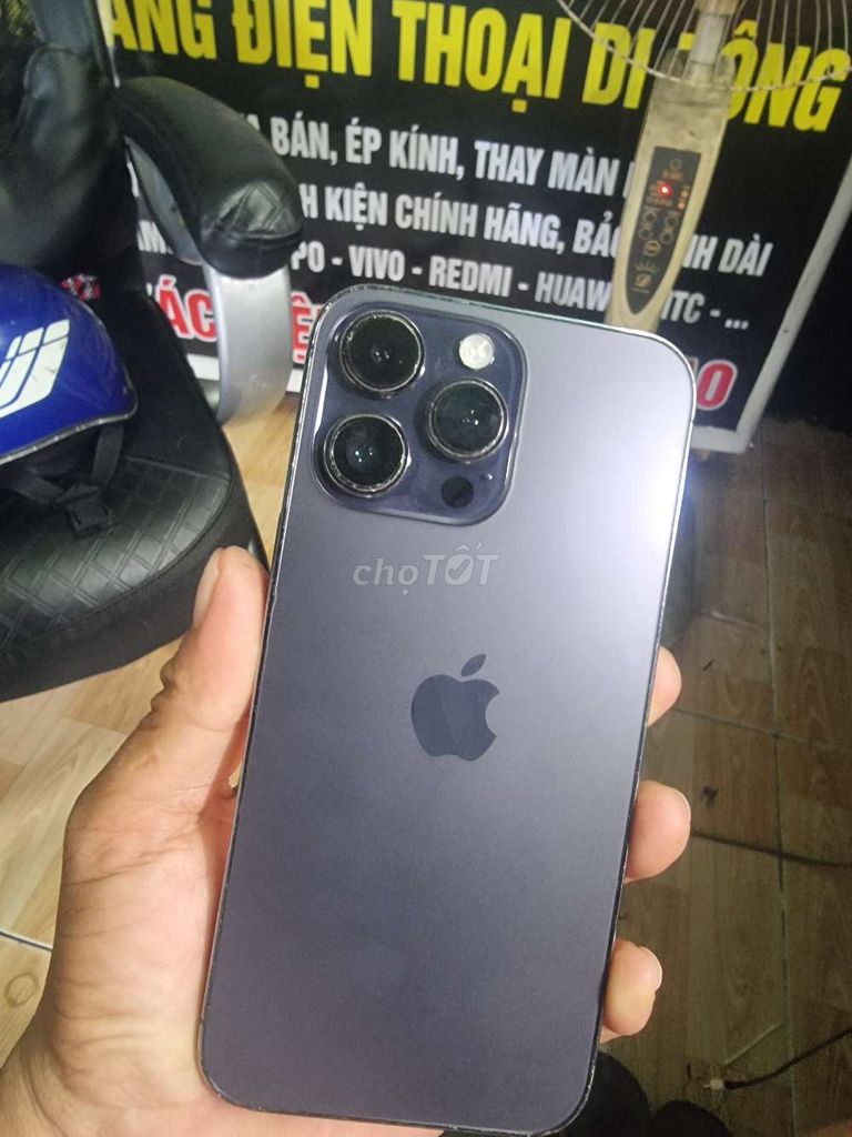 iPhone 14 Pro Max 128GB Tím Đã dùng. Mua bán Điện thoại tại Thành phố Vũng Tàu Bà Rịa - Vũng Tàu được đăng bởi sơn vũng tàu hình 1