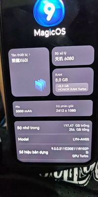 Honor X60i 5G Đen 256GB