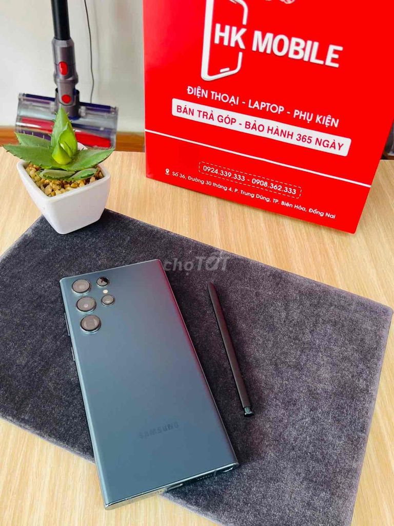 Samsung S22 Ultra 256GB Xanh. Mua bán Điện thoại tại Thành phố Biên Hòa Đồng Nai được đăng bởi Thang Tran hình 1