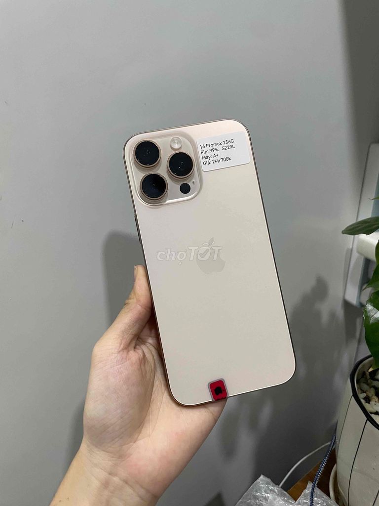 16 Pro Max 256GB LL/A, Sa Mạc - Pin 99%💥. Mua bán Điện thoại tại Huyện Hóc Môn Tp Hồ Chí Minh được đăng bởi Luân Hoài hình 1