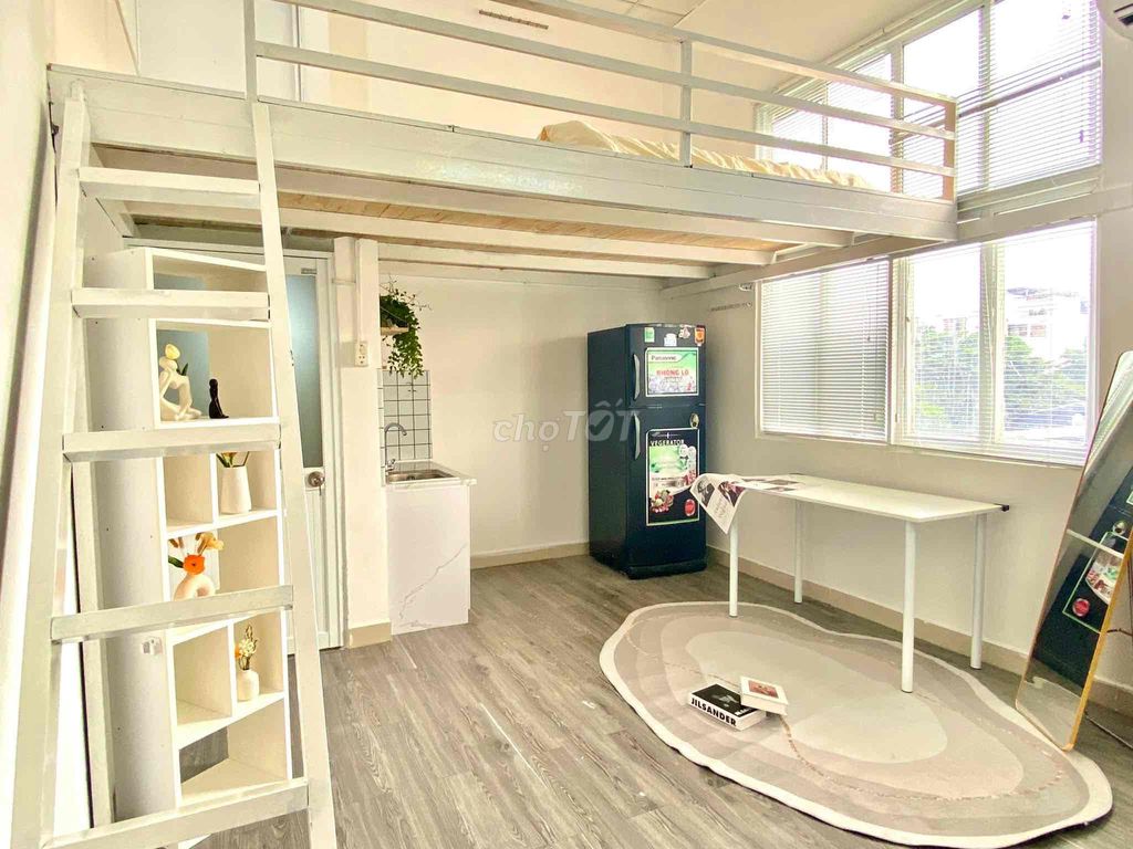 𝑪𝒖̛̣𝒄 𝒑𝒉𝒂̂̉𝒎:DUPLEX 1M7 CỬA SỔ 35M2-FULL NT-KHU SÂN BAY-CV GIA ĐỊNH