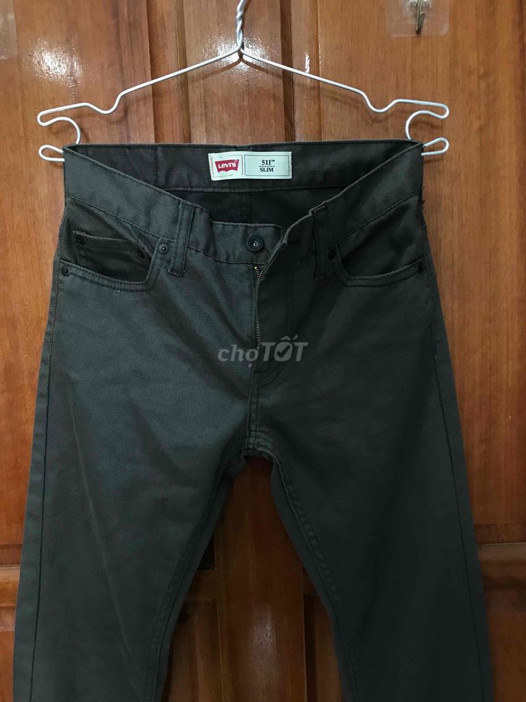 quần jeans levis 511 còn mới 100%